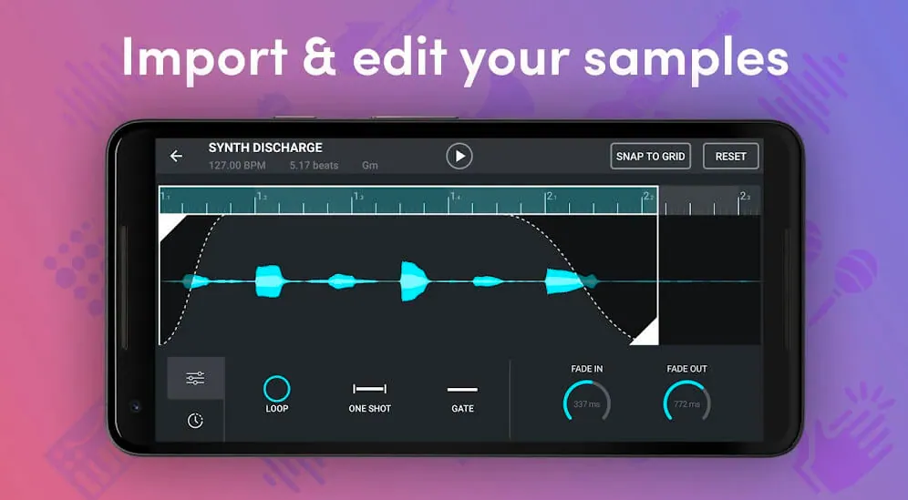 Remixlive feature Import and Editing