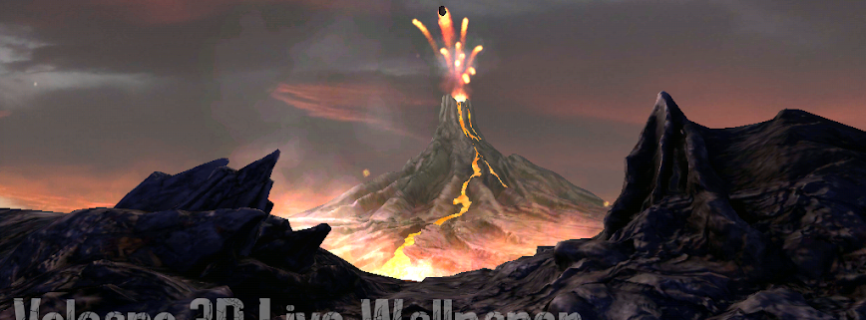 Volcano 3D Live Wallpaper