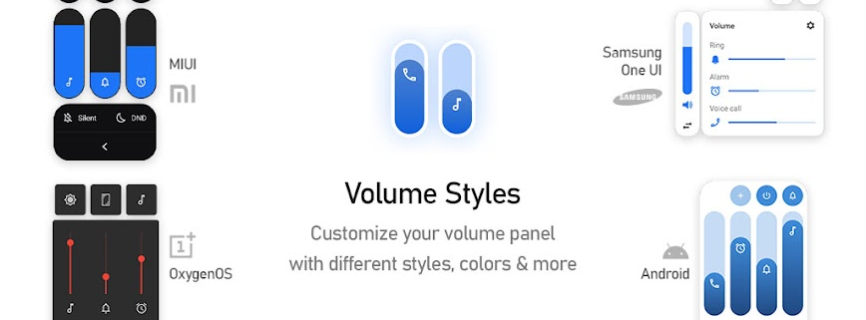 Volume Styles Customize your Volume Panel Slider