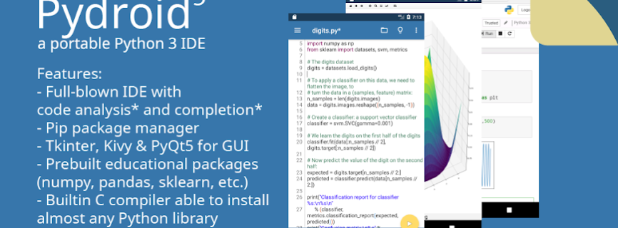 Pydroid 3 IDE for Python 3