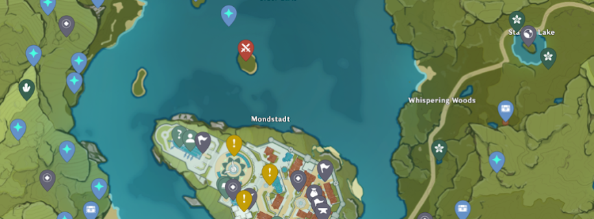 MapGenie Genshin Impact Map