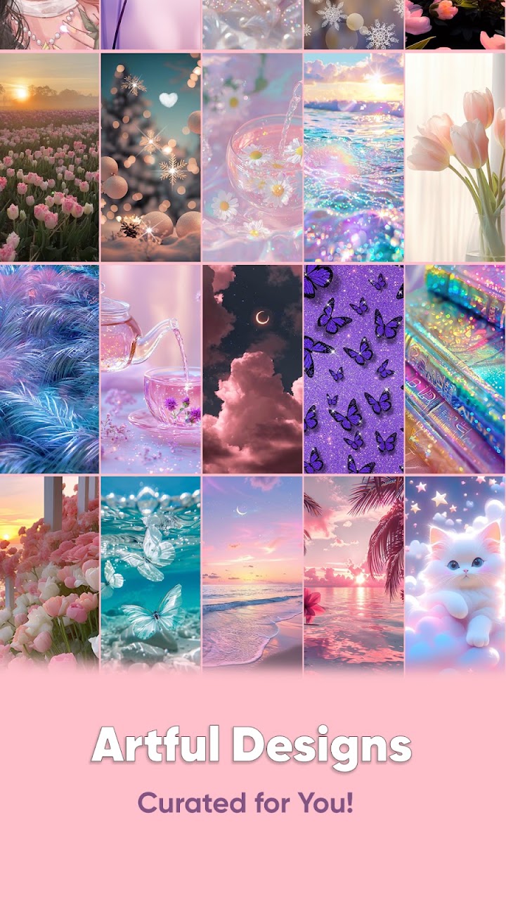 Aesthetic Wallpaper for Girls APK screenshot