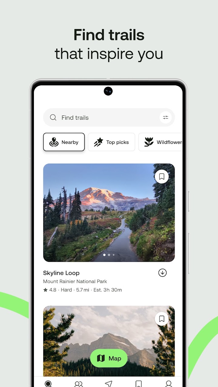 AllTrails APK screenshot
