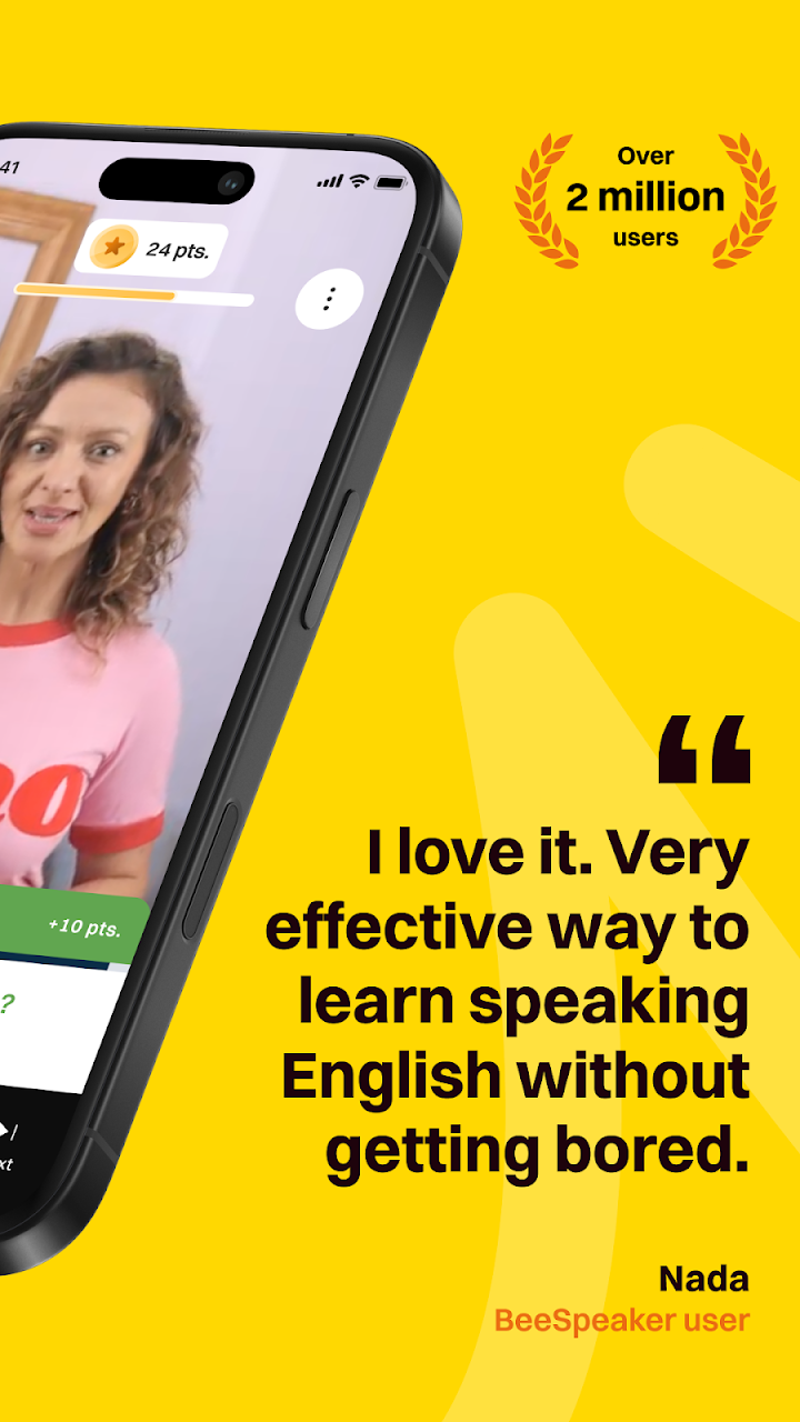 BeeSpeaker Learn English APK screenshot