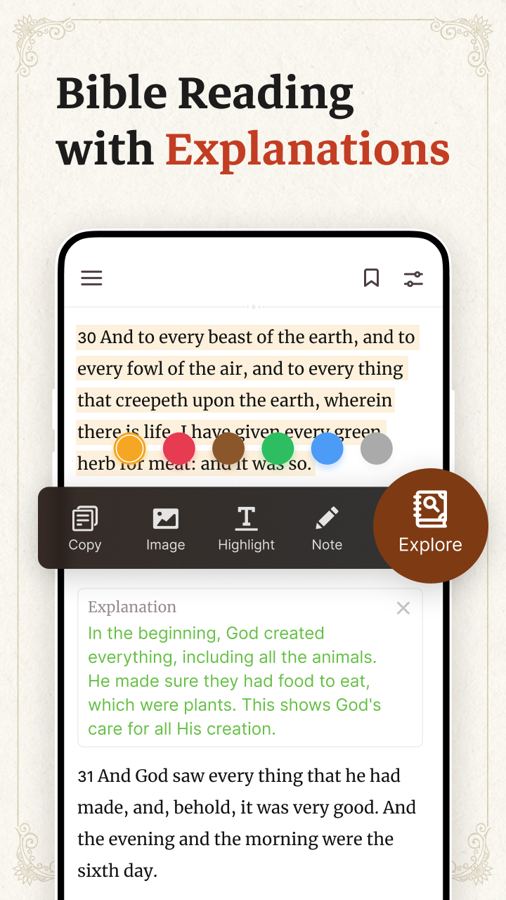 Bible Offline-KJV Holy Bible APK screenshot
