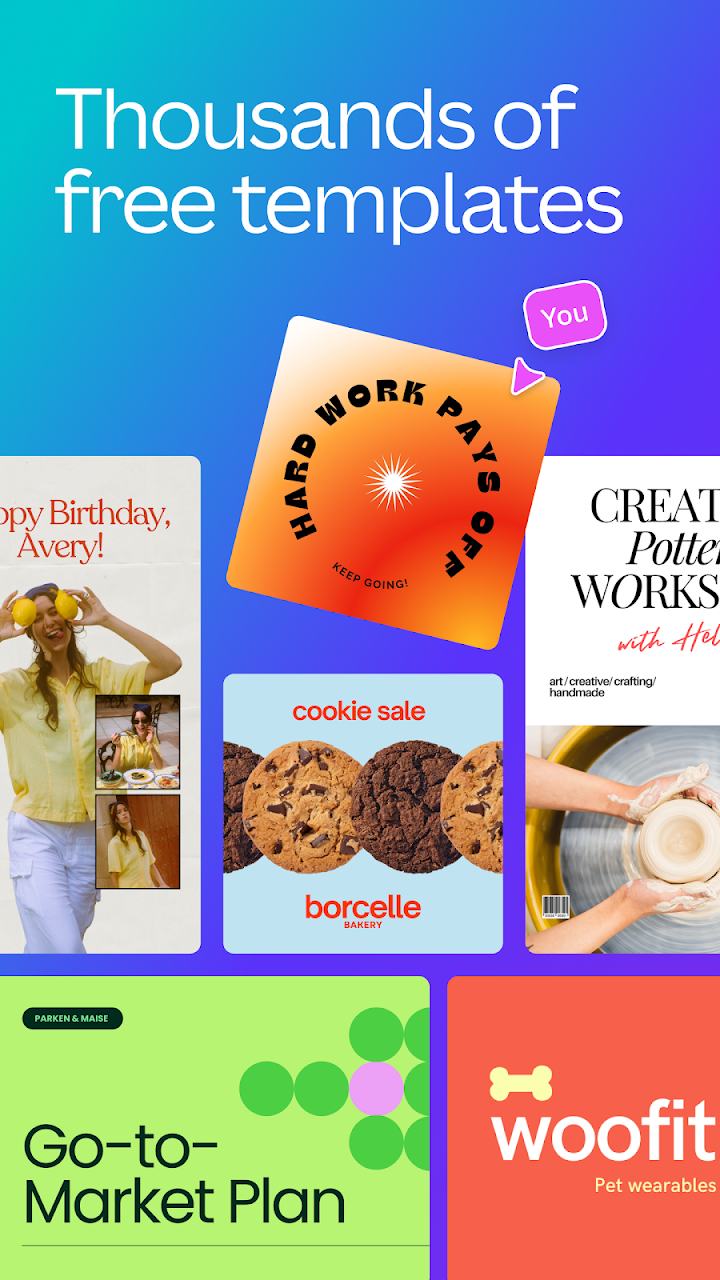 Canva APK screenshot