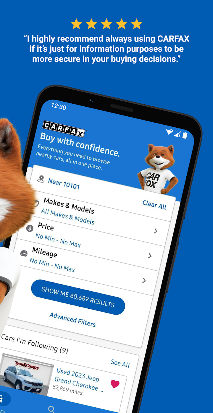 CARFAX APK screenshot