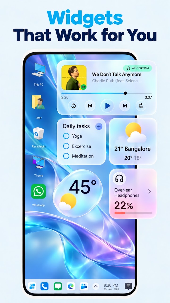 Computer Launcher Pro APK screenshot