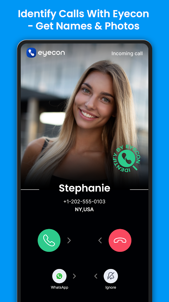 Eyecon Caller ID and Spam APK screenshot