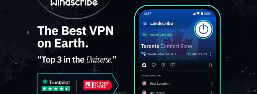 Fast VPN & Proxy – Windscribe