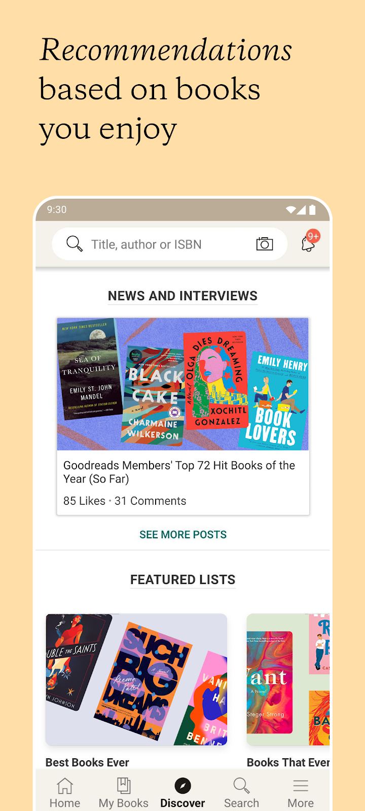 Goodreads APK screenshot