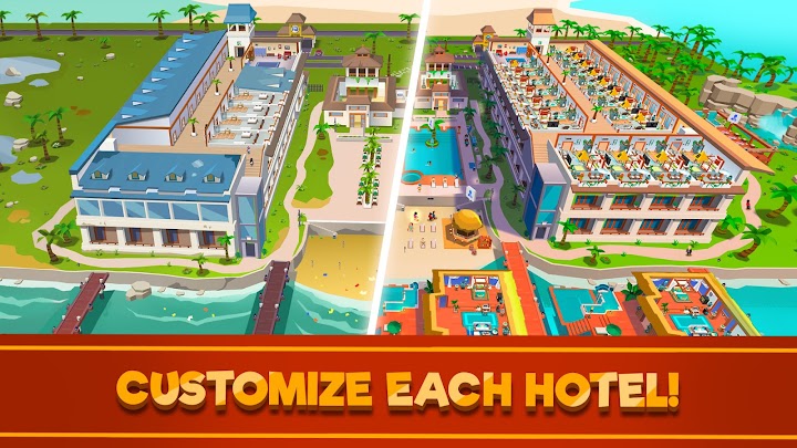 Hotel Empire Tycoon-Idle Game APK screenshot