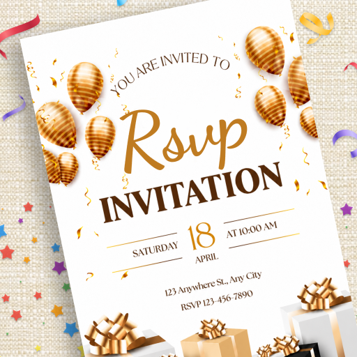 Invitation Card Maker, RSVP APK icon