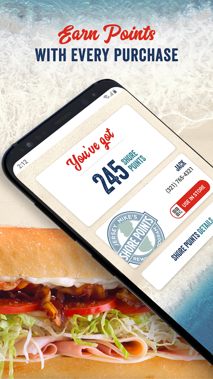 Jersey Mike's APK screenshot