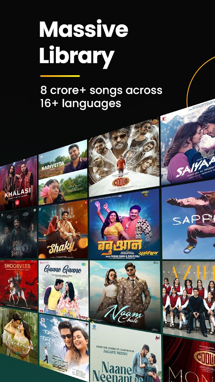 JioSaavn APK screenshot