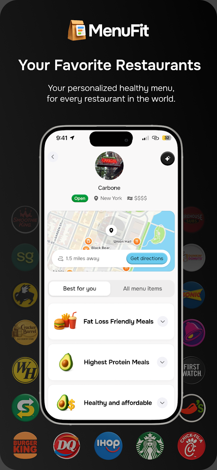 MenuFit APK screenshot