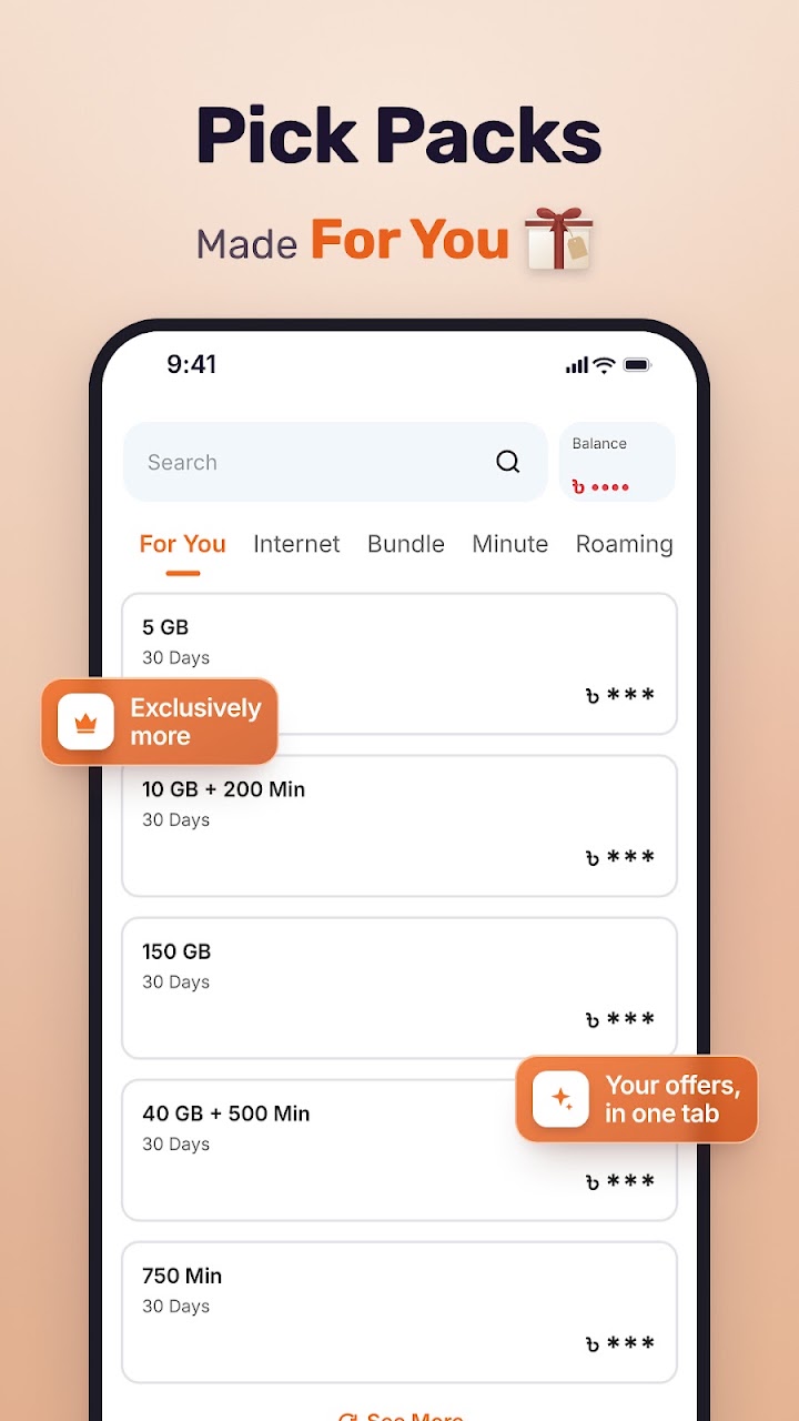 Mukto by Banglalink (was MyBL) APK screenshot