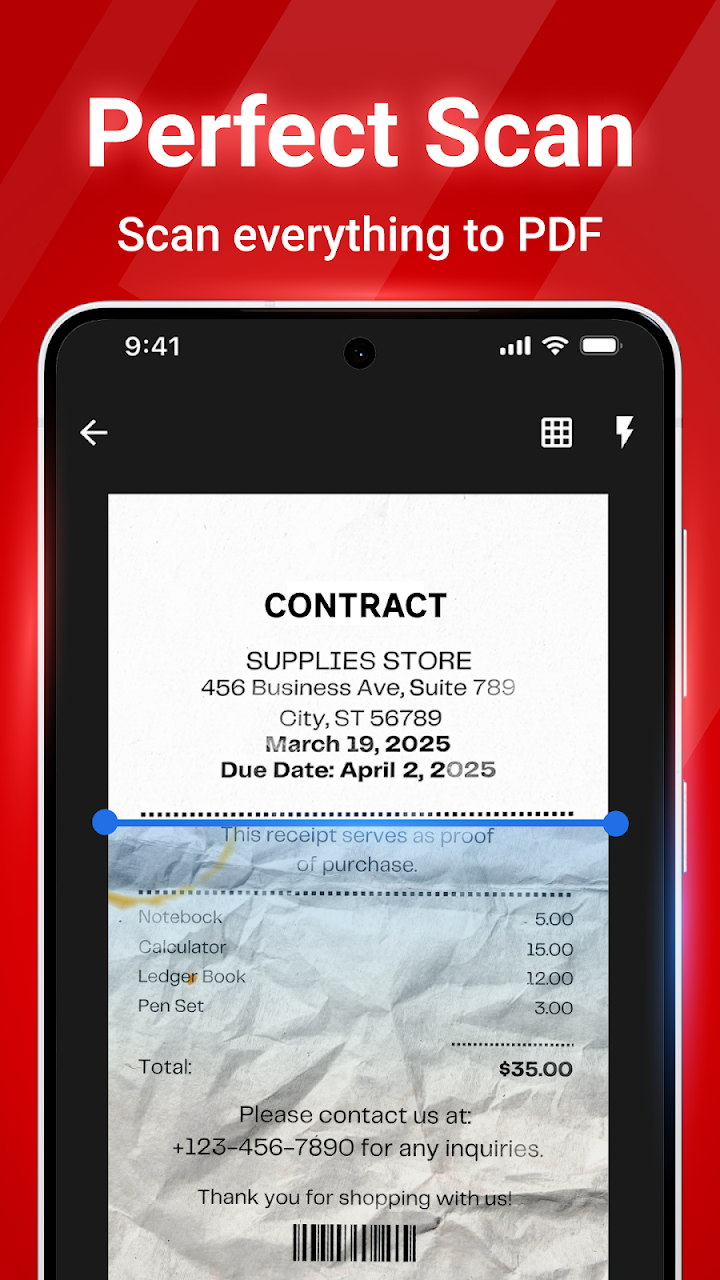 PDF Document Scanner APK screenshot