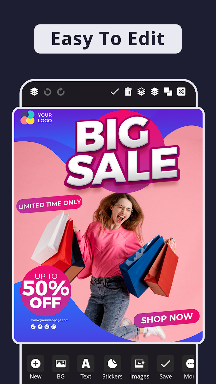 Poster Maker APK screenshot