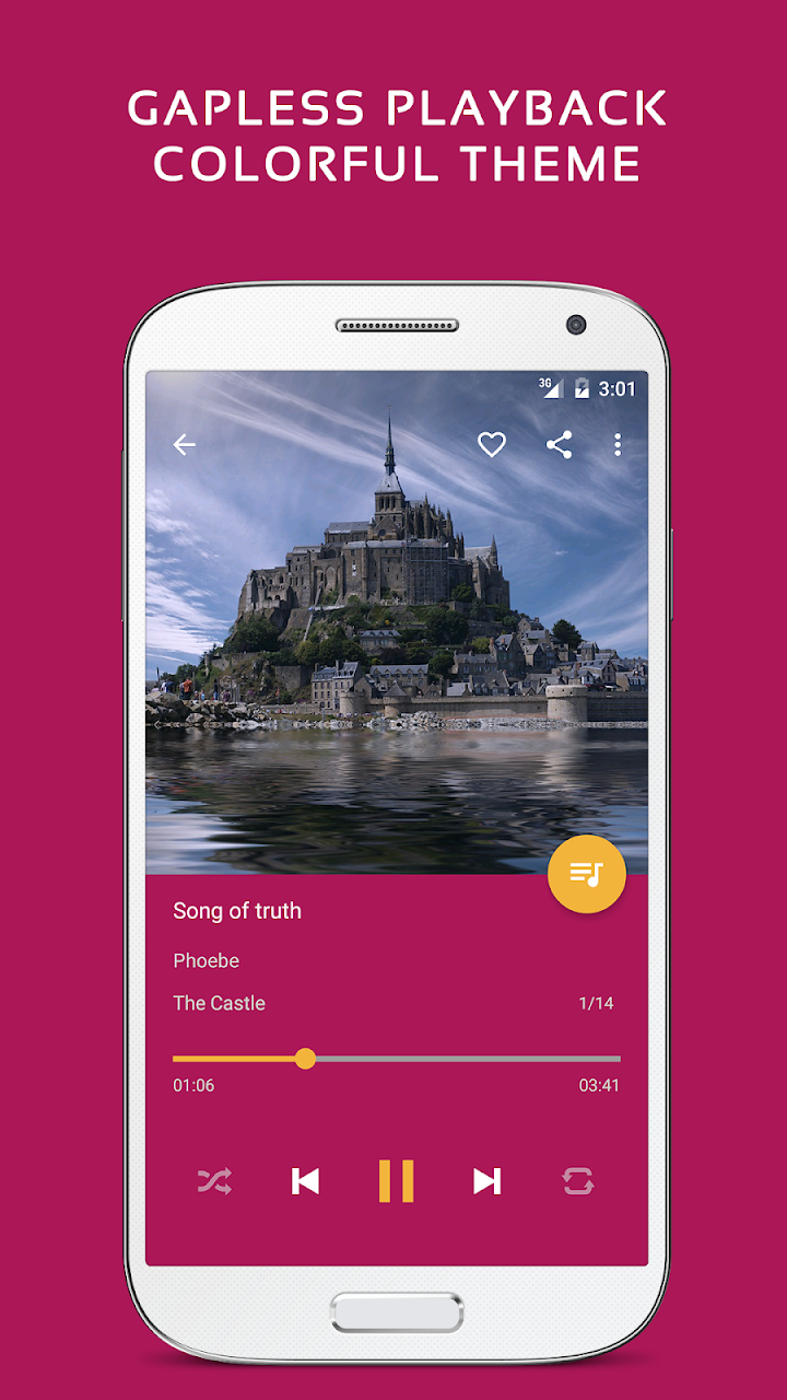Pulsar Music Player APK screenshot