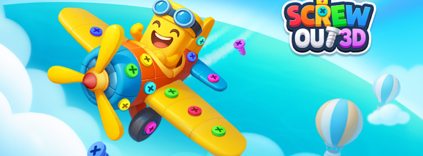 Screw Out 3D: Nut Sort Jam