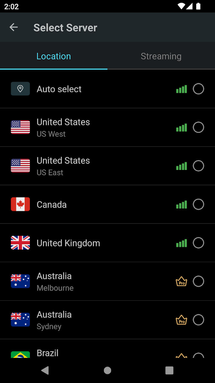 Secure VPN-Safer Internet APK screenshot