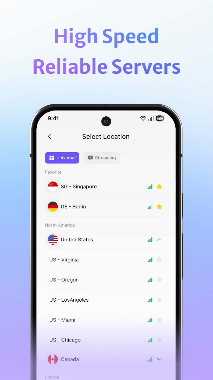 SpeedTop VPN APK screenshot