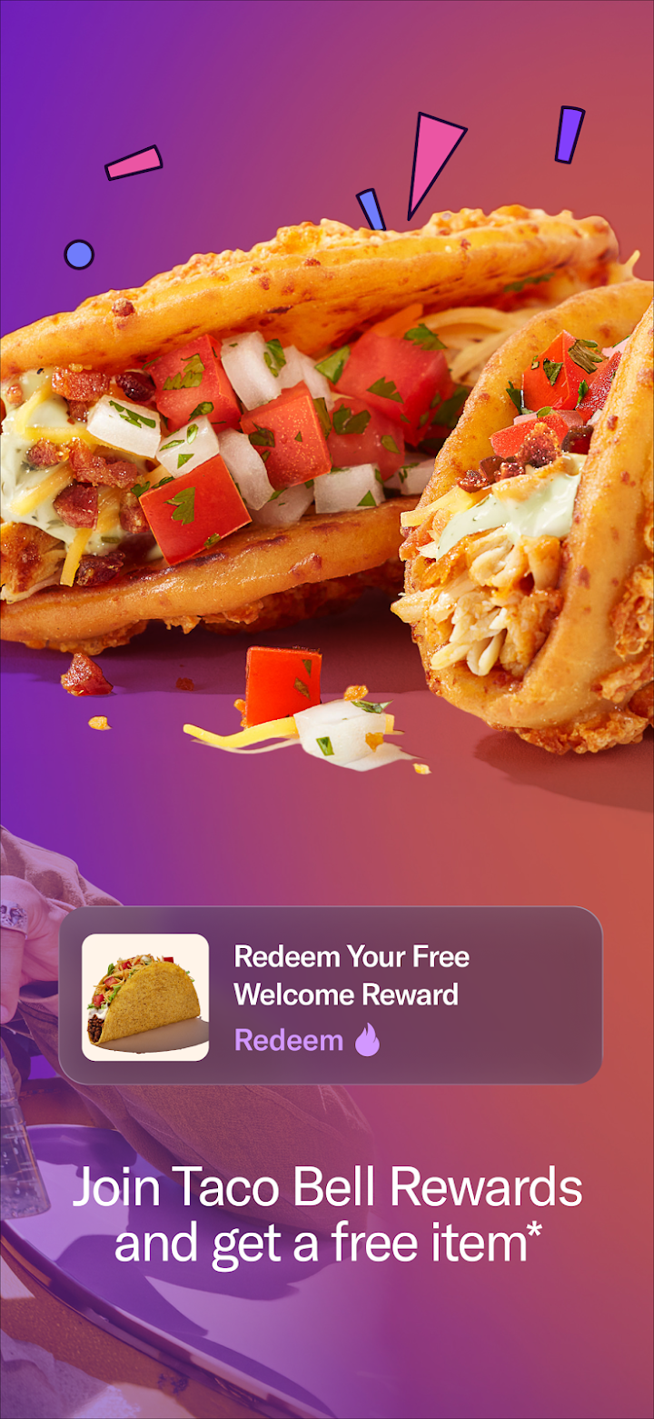 Taco Bell Fast Food and APK screenshot