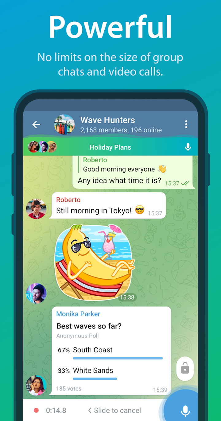 Telegram APK screenshot
