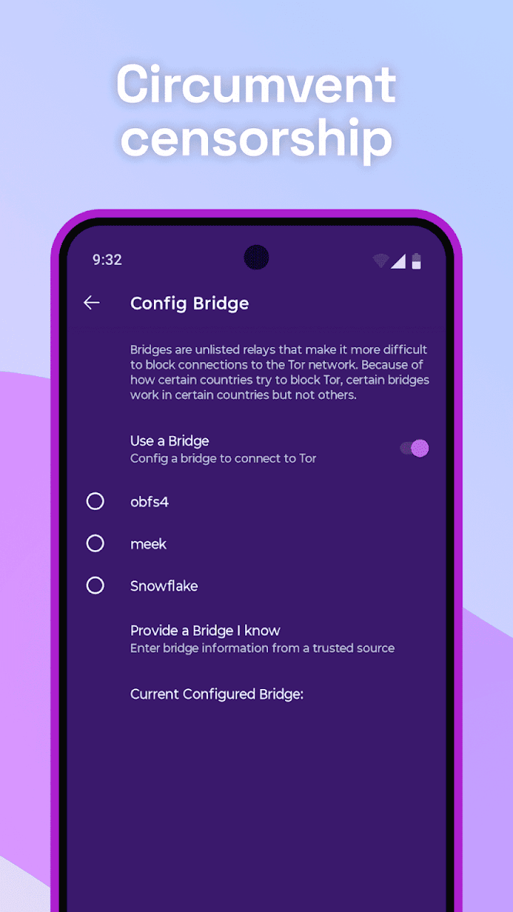 Tor Browser APK screenshot