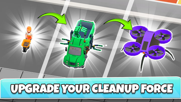 Trash Tycoon Idle business APK screenshot