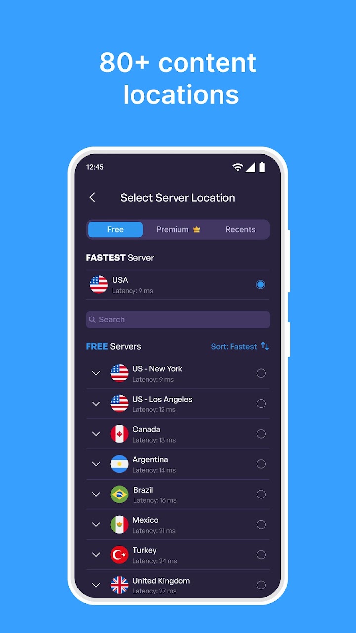 VPN APK screenshot