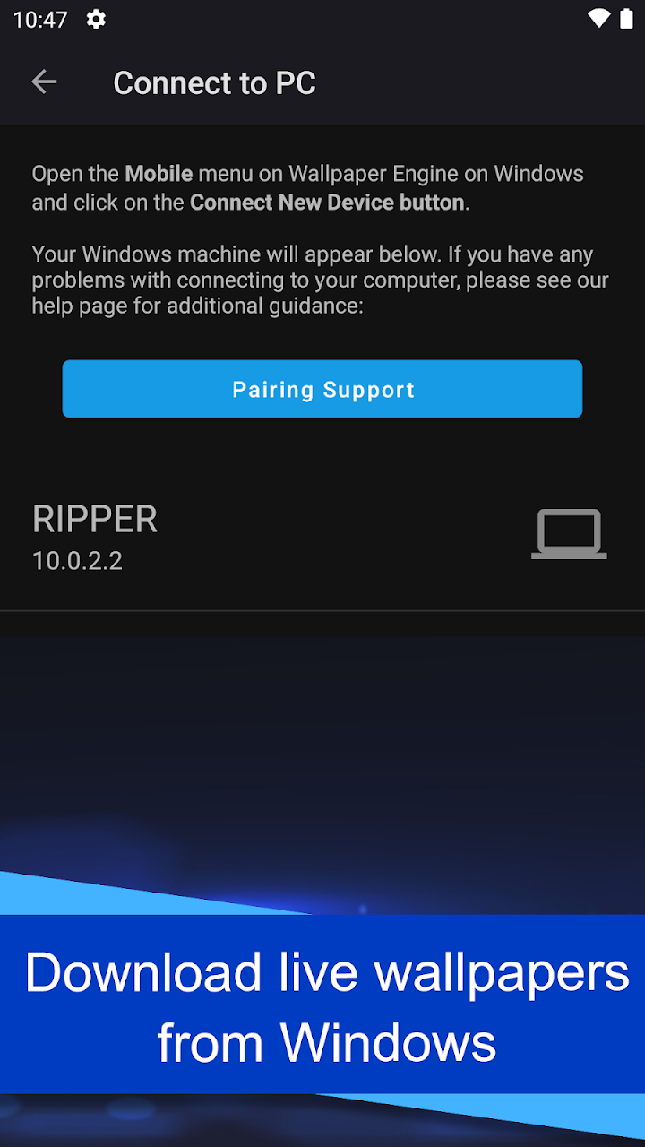 Wallpaper Engine APK screenshot