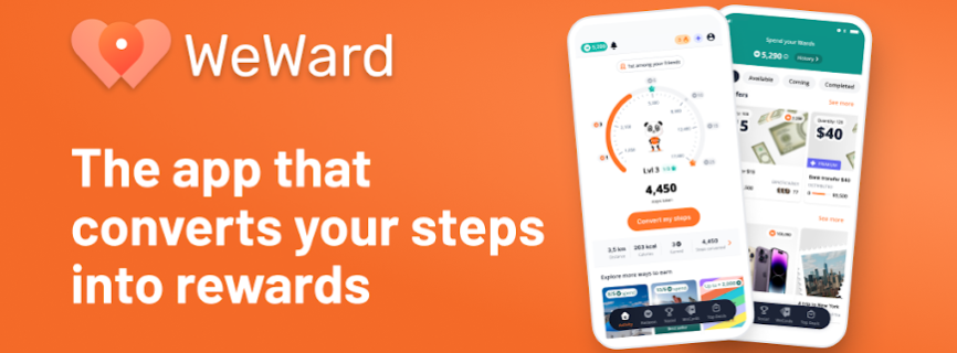WeWard – Walk & Earn Rewards