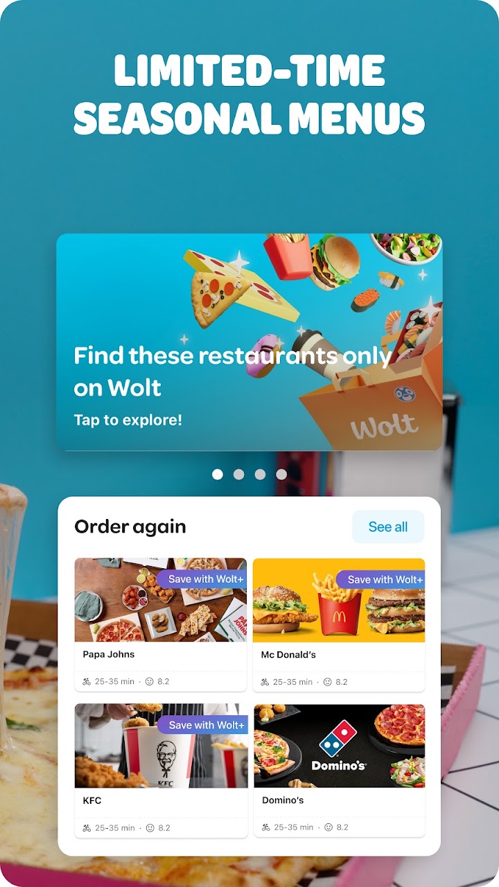 Wolt Delivery APK screenshot