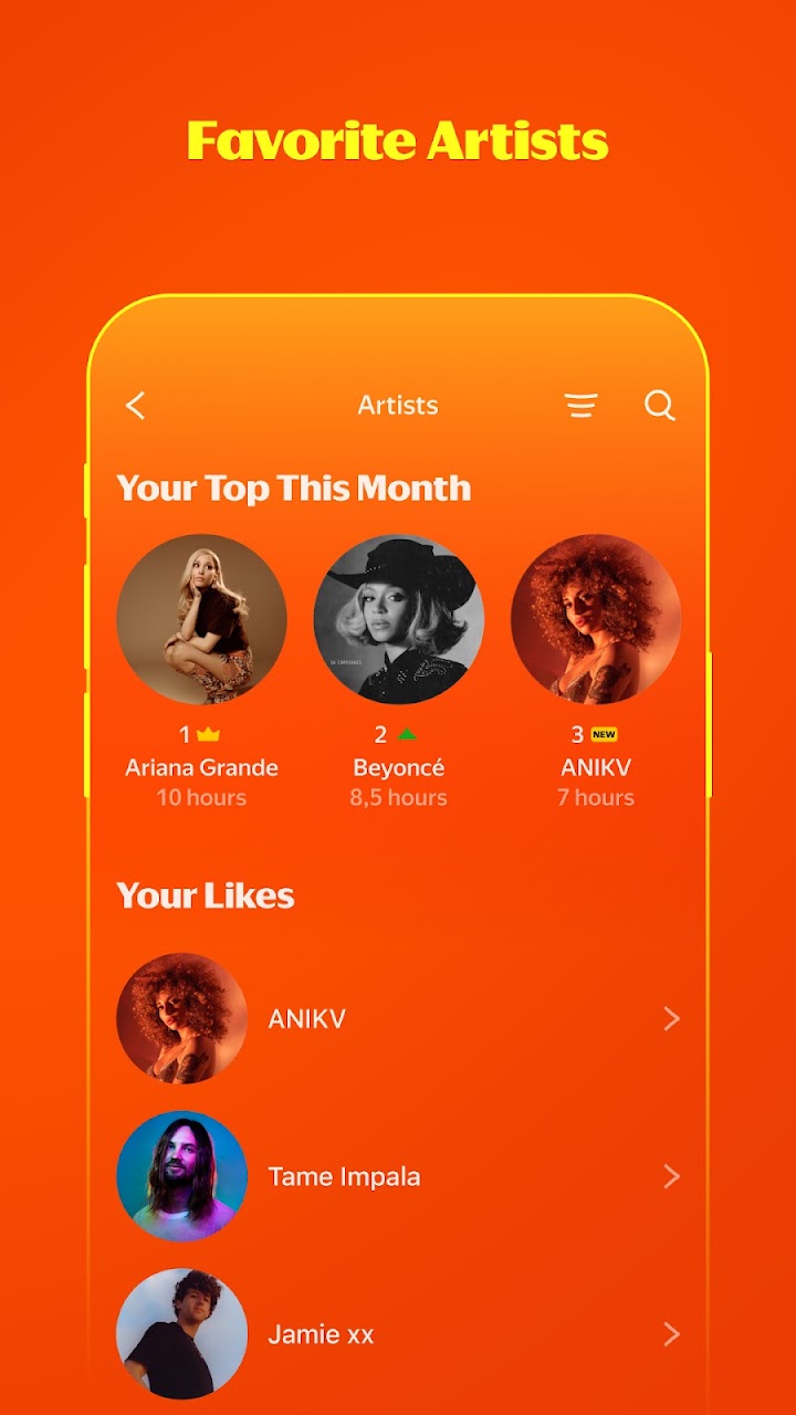 Yandex Music, Books and Podcasts APK screenshot
